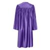 Misscom Unisex Shiny Graduation Gown Robe for High School and Bachel or Choir Robe for Confirmation Baptism view 2