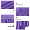 Misscom Unisex Shiny Graduation Gown Robe for High School and Bachel or Choir Robe for Confirmation Baptism view 3