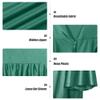 Misscom Unisex Shiny Graduation Gown Robe for High School and Bachel or Choir Robe for Confirmation Baptism view 3