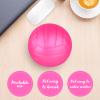 SMAODSGN 20 Pcs 4 Inch Mini Volleyball Balls Miniature Volleyballs Roundnet Game Replacement Balls Little Volleyball Gifts for Players Team Teen Pool Stadium (Pink) view 3