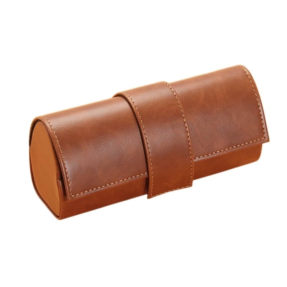 Glasses Case Portable Sunglasses Case, Suede Lined Glasses Storage Box, Brown, Black Glasses Case Eyeglasses Case (Color : Black)