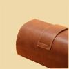 Glasses Case Portable Sunglasses Case, Suede Lined Glasses Storage Box, Brown, Black Glasses Case Eyeglasses Case (Color : Black) view 3