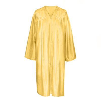 Misscom Unisex Shiny Graduation Gown Robe for High School and Bachel or Choir Robe for Confirmation Baptism