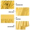 Misscom Unisex Shiny Graduation Gown Robe for High School and Bachel or Choir Robe for Confirmation Baptism view 3