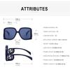 BCUYCF Personalized Large Frames Sunglasses, Fashion Accessories, Photo, Driving, Travel, Vacation, Sports, UV Protection, (M5) view 4