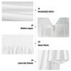 Misscom Unisex Shiny Graduation Gown Robe for High School and Bachel or Choir Robe for Confirmation Baptism view 3
