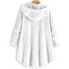 Cdiecer Fall Jackets For Women Autumn And Winter Thickened Hooded Coat Coats Outerwear With Pockets Womens Jackets Trendy Winter Jacket Women Womens Fall Jackets 2023 Sherpa Lined Hoodie Womens view 2