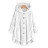 Cdiecer Fall Jackets For Women Autumn And Winter Thickened Hooded Coat Coats Outerwear With Pockets Womens Jackets Trendy Winter Jacket Women Womens Fall Jackets 2023 Sherpa Lined Hoodie Womens view 3