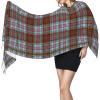 LMNSWDA Scottish Clan Anderson Ancient Tartan Plaid Women's Fashion Cashmere Feel with Tassel Large scarf warm party shawl Wraps view 3