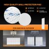 PROGOAL Gym Wall Paddings Basketball Court Wall Protection Pad - 2Thick Foam Wall Mat Durable Protector for Wall-Mounted Basketball Hoops Garage Taekwondo60" Lx20 W,White view 4