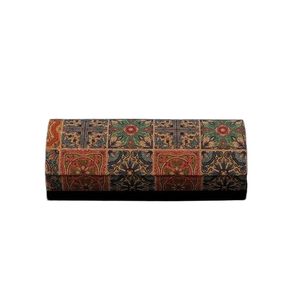 Glasses Case Portable Glasses Case, Sunglasses Storage Box, Sunglasses Storage Bag Eyeglasses Case (Color : Brass)
