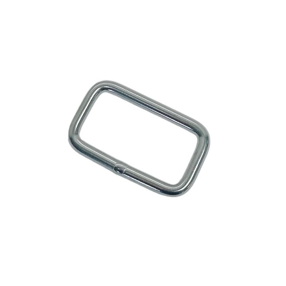 Marine Sailing Stainless Steel 1/4" Rectangular Ring 1200 Lbs Rectangle Ring