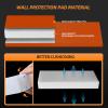 PROGOAL Gym Wall Paddings Basketball Court Wall Protection Pad - 2Thick Foam Wall Mat Durable Protector for Wall-Mounted Basketball Hoops Garage Taekwondo60" Lx20 W,Orange view 3