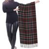 LMNSWDA Old Scotsman Clan Borthwick Tartan Plaid Women's Fashion Cashmere Feel with Tassel Large scarf warm party shawl Wraps view 2