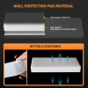 PROGOAL Gym Wall Paddings Basketball Court Wall Protection Pad - 2Thick Foam Wall Mat Durable Protector for Wall-Mounted Basketball Hoops Garage Taekwondo60" Lx20 W,Grey view 3