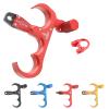 ZSHJGJR 3 Fingers Bow Release Aid - Aluminium Archery Release Trigger, Compound Bow Release Trigger, Thumb Release for Compound Bow Accessory (Red) view 1