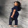 AIIYYQB Sexy Summer Two Piece Sets for Women Dressy Crop Top Elegant Vacation Brunch Pants Suit Going Out Outfit view 4