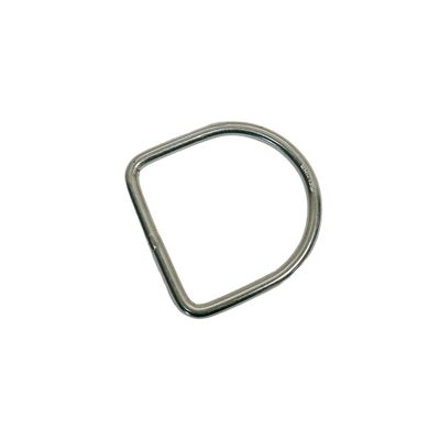 DBMIMPORTERS Marine Stainless Steel 1/4" D-Ring Welded, 22mm Height 500 Lbs WLL Sailing