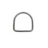 DBMIMPORTERS Marine Stainless Steel 1/4" D-Ring Welded, 22mm Height 500 Lbs WLL Sailing view 2