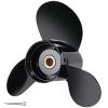 JSPROP Boat Propeller fit Johnson Evinrude OMC Stern Drive 40-140 HP Engines 13 Spline Tooth Outboard Prop RH OEM Propeller for 50 60 65 70 75 85 88 90 100 110 112 115 120 125 135 HP (13 1/4X17) view 2