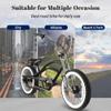 Tracer Master 20-Inch Female Beach Cruiser Bike Inter 3-Speed Coaster Brake, Comfort Bike for Adults (Matte Black) view 4