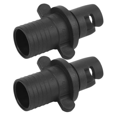 Halkey Roberts Valve Adapter,Adaptateur Pompe Air Track,Valves,Kayak Air Valve Connector Black Boat Valve Adapter Inflation Surfboard Accessory