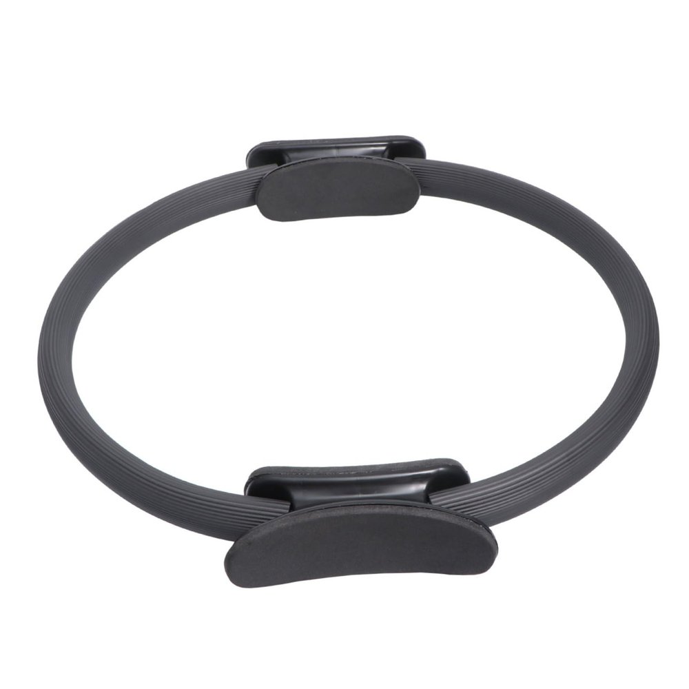 Toddmomy 1pc Household appliances Pilates Exercise Ring Pilates Resistance Ring Yoga Resistance Circle Unbreakable Fitness Circle Exercise Accessories Black Rings Yoga Circle Body Yoga Ring