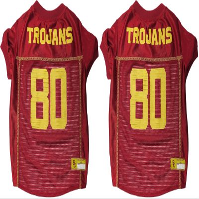 NCAA College Utah Utes Mesh Jersey for Dogs & Cats, Large. Licensed Big Dog Jersey with Your Favorite Football/Basketball College Team (Pack of 2)