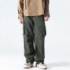 ZYXTIM Mens Hiking Cargo Pants Plus Size Convertible Zip Off Drawstring Pockets Lightweight Fishing Camping Tactical Pants view 3