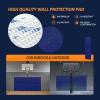 PROGOAL Gym Wall Paddings Basketball Court Wall Protection Pad - 2Thick Foam Wall Mat Durable Protector for Wall-Mounted Basketball Hoops Garage Taekwondo60" Lx20 W,Blue view 4