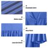 Misscom Unisex Shiny Graduation Gown Robe for High School and Bachel or Choir Robe for Confirmation Baptism view 3