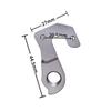 BESPORTBLE Bike Silver Rear Derailleur Frame Gear Hanger for Mountain and Road Lightweight Compatible Bnnc Easy Replacement of Old Parts view 2
