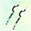 BESPORTBLE 6pcs Fishing Rod Safety Cord Kayak Canoe Boat Paddle Leash Thickened Elastic Pothook Buckle Extendable view 2