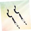 BESPORTBLE 6pcs Fishing Rod Safety Cord Kayak Canoe Boat Paddle Leash Thickened Elastic Pothook Buckle Extendable view 3