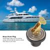 Baitwell Plug, Boat Drain, Brass Baitwell Plugs with Rubber Seal, Compression Drain Plugs for Boat Marine Sinks, 5/8 (3/4Inch/ Diameter: 18.8mm) view 3