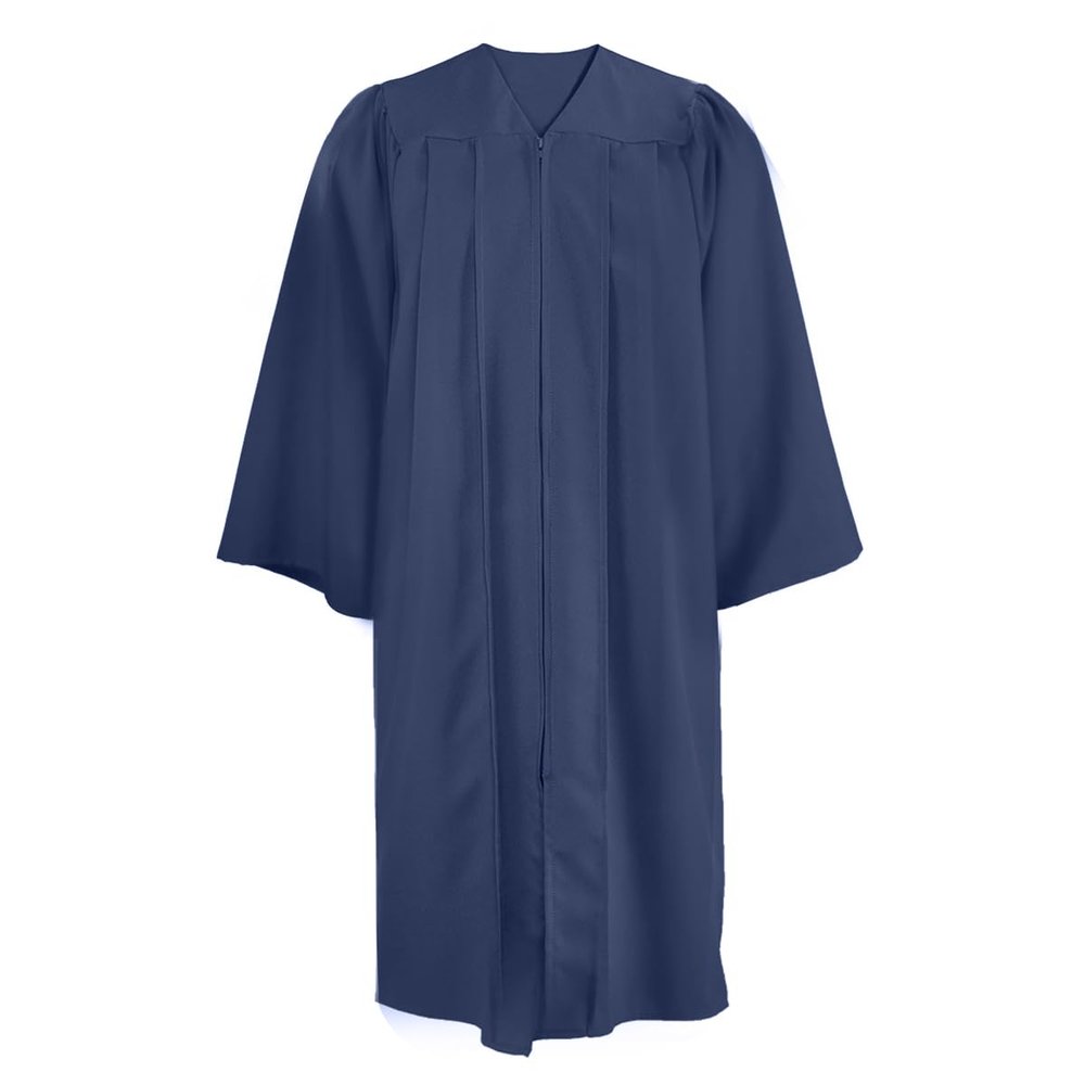 Misscom Adult Matte Choir Robe for Church Judge Robe Costume Unisex Graduation Gown