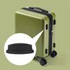 BQLZR Luggage Bracket Side Stud Foot Replacement Black Feet Pad for Suitcase Pack of 2 view 3