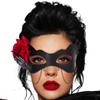 BODIY Halloween Masquerade Mask Black Leather Mask Eye Mask for Women view 1