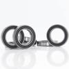 WAAZVXS WEIWEIBEIER 6PCS Bike Bearings 6800 6801 6802 6803RS ABEC-7 C2 Metric Thin Section Ball Bearing for Bicycle Front Rear Hubs Wheel (Color : 6800RS 10x19x5mm) view 2