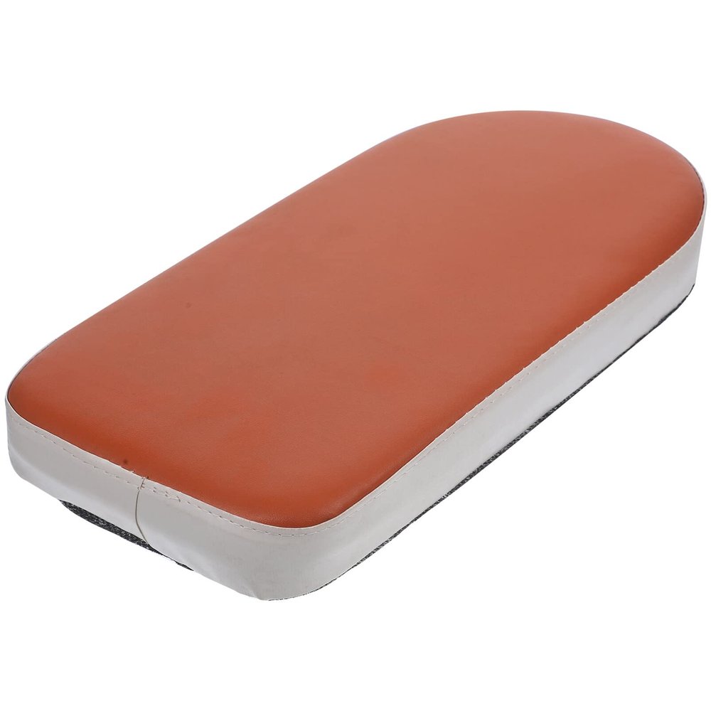 Bike Rack Cushion for Rear Seat Removable Brown Cycling Accessory Non-Slip and Thick Sponge for Enhanced Comfort Easy Installation Bicycle Models
