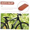 Bike Rack Cushion for Rear Seat Removable Brown Cycling Accessory Non-Slip and Thick Sponge for Enhanced Comfort Easy Installation Bicycle Models view 4