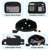Frenou Waist Pack for Running Fanny Pack forWomen and Men Gift and Men Crossbody Belt Bag Bum Bag with Adjustable Strap for Sports Black+Wood Grey view 3