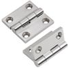 Laorde 316 Stainless Steel Hinges Marine Grade 1.5" x 1.5" Heavy Duty Boat Hatch Hinge (40 mm X 40 mm) 4 Pack Casting Cabinet Door Hinge with Screws view 2