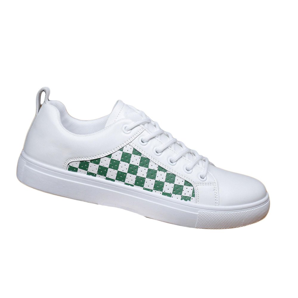 Jueshanzj Men's Shoes White Shoes Walking Shoes Board Shoes Green 11