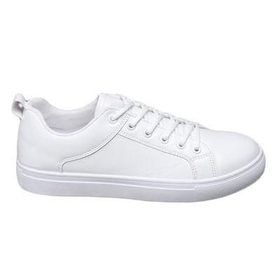 Jueshanzj Men's Shoes White Shoes Walking Shoes Board Shoes White 10.5