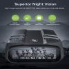 inBEKEA Digital Night Vision Binoculars 1080p Full HD 1640 ft/500 M Viewing Range Superior 5W Infrared High Sensitivity CMOS Sensor Night Goggles for Hunting Camping Surveillance with 64GB Card view 2