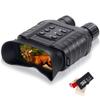 inBEKEA Digital Infrared Night Vision Binoculars 4X20 Zoom 1640 ft Viewing Range IR Camera with 4" LCD Screen Take High-Definition Photos Videos Features for Hunting Surveillance with 32GB TF Card view 1