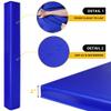 72" Tall Square Basketball Pole Pads - 2" Thick Heavy-Duty All-Weather Pole Padding Outdoor, Weatherproof Basketball Pole Pad for Player Protection, Fits 4", 5" & 6" Basketball Hoop Poles - BLUE view 4