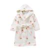 Toddler Boys Girls Winter obes Cartoon Hooded Warm Flannel Fleece Bathobe Baby Soft ajamas with (B, 3-4 Years) view 1