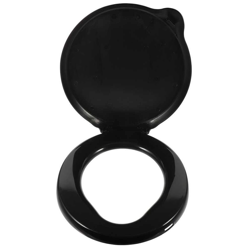 Cabilock Portable Bucket Toilet Seat with Cover Lightweight and Easy to Install for Camping Hiking and Emergencies Design Removable and Convenient for Outdoor Use